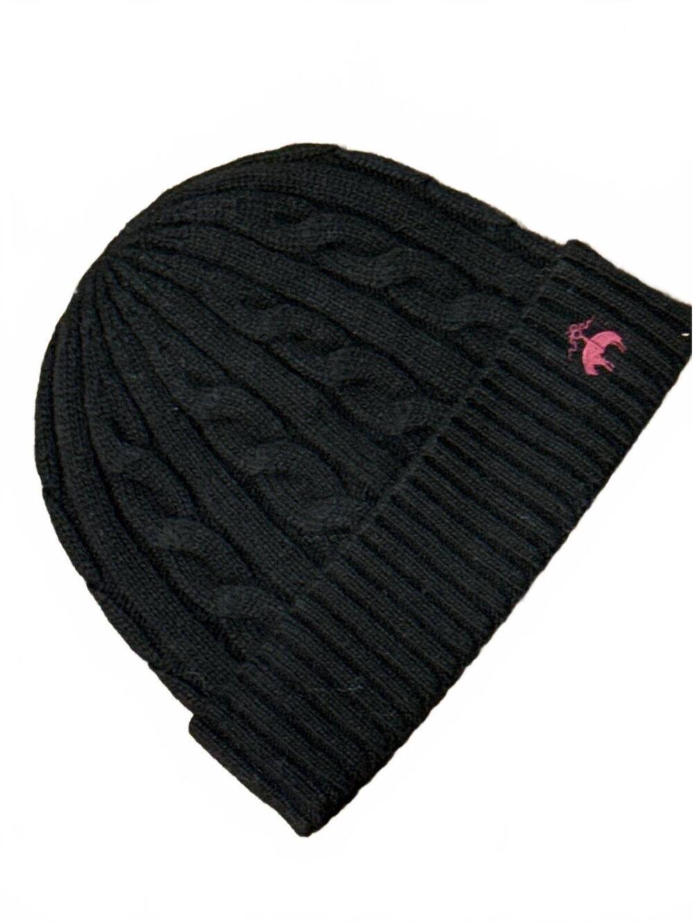 Brooks Brothers Merino Wool Cashmere Blend Classic Cable Hat Beanie [COPY]